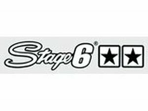 Aufkleber / Sticker Stage6, Wei