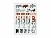 Aufkleberset Stage6, DIN A4