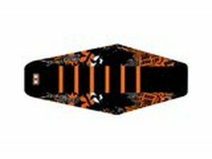 Sitzbezug Rieju MRT Stage6 Full Covering orange / wei