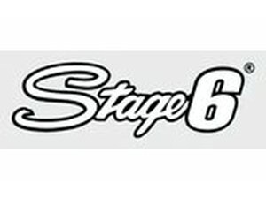 Aufkleber Stage6, Stage6, 20x6cm, weiss