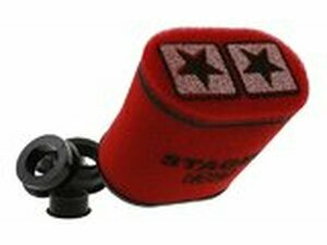 Racingluftfilter Stage6 Double-Layer GROSS AW 35-50mm Rot