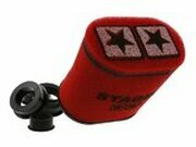 Racingluftfilter Stage6 Double-Layer GROSS AW 35-50mm Rot