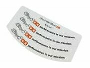 Felgenrandaufkleber Stage6 10 Zoll Felge wei