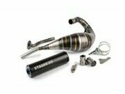 Auspuff Stage6 80 - 90cc CNC blau / schwarz HM-Moto /...