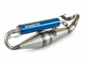 Auspuff Stage6 Pro Replica MK2 Blau Minarelli liegend /...