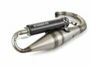 Auspuff Stage6 Pro Replica MK2 Schwarz Minarelli stehend