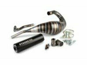 Auspuff Stage6 80 - 90cc CNC schwarz HM-Moto / Vent /...