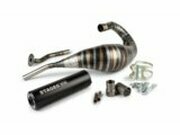 Auspuff Stage6 80 - 90cc CNC schwarz HM-Moto / Vent /...