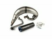 Auspuff Stage6 Streetrace high mount CNC blau / schwarz...