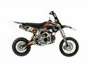 Dekor Kit Pitbike YCF Pilot Stage6 orange / wei