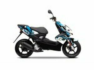 Dekor Kit Yamaha Aerox bis 2013 Stage6 blau / schwarz