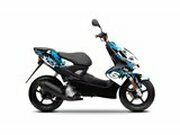 Dekor Kit Yamaha Aerox bis 2013 Stage6 blau / schwarz