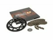 Kettensatz 13x53 - 420 Stage6 Alu CNC Schwarz Derbi DRD Pro