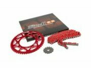 Kettensatz 13x53 - 420 Stage6 Alu CNC Rot Derbi DRD Pro