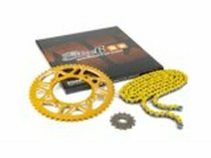 Kettensatz 14x53 - 420 Stage6 Alu CNC gelb Beta RR