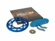 Kettensatz 14x53 - 420 Stage6 Alu CNC blau Derbi Senda...