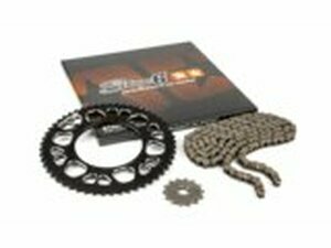 Kettensatz 14x53 - 420 Stage6 Alu CNC schwarz Aprilia SX 50