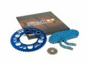Kettensatz 14x53 - 420 Stage6 Alu CNC blau Aprilia SX 50