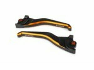 Bremshebelset Stage6 CNC schwarz / orange Yamaha Aerox...
