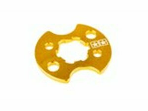 Sicherungsblech Ritzel Derbi Stage6 gelb