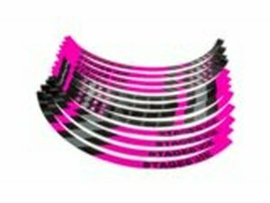 Felgenrandaufkleber Set Roller 10 Stage6 Pink