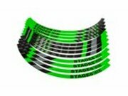 Felgenrandaufkleber Set Motorrad 17 Stage6 Grn