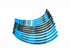 Felgenaufkleber 13 Stage6 blau / schwarz