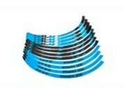 Felgenaufkleber 13 Stage6 blau / schwarz