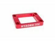 Membranblockspacer 10mm AM6 / Derbi Stage6 Rot