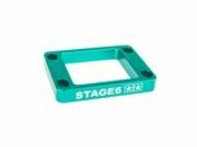 Membranblockspacer 10mm AM6 / Derbi Stage6 trkis