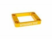 Membranblockspacer 10mm AM6 / Derbi Stage6 Gelb