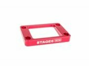 Membranblockspacer 5° Neigung AM6 / Derbi Stage6 Rot