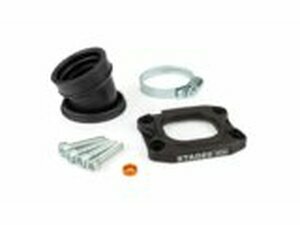 Ansaugstutzen Stage6 360° AM6 / Derbi schwarz fr PWK 30...