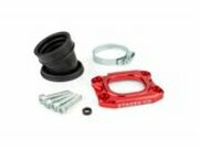 Ansaugstutzen Stage6 360° AM6 / Derbi rot fr PWK 30 - 36mm