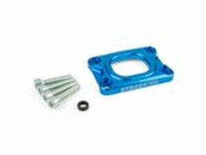 Grundplatte Ansaugstutzen Stage6 360° AM6 / Derbi blau