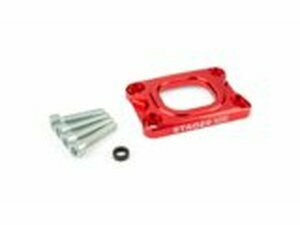 Grundplatte Ansaugstutzen Stage6 360° AM6 / Derbi rot