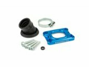Ansaugstutzen Stage6 360° AM6 / Derbi blau fr CP Evolution