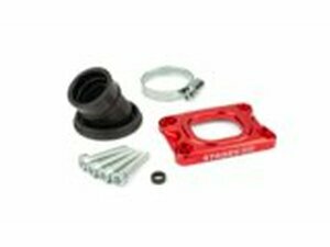 Ansaugstutzen Stage6 360° AM6 / Derbi rot fr CP Evolution