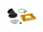Ansaugstutzen Stage6 360° AM6 / Derbi gold fr CP Evolution