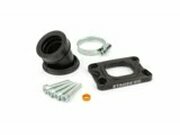 Ansaugstutzen Stage6 360° AM6 / Derbi schwarz fr Mikuni...