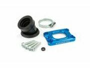 Ansaugstutzen Stage6 360° AM6 / Derbi blau fr Mikuni TM24