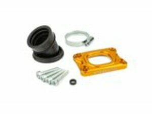 Ansaugstutzen Stage6 360° AM6 / Derbi gelb fr PWK 19 -...