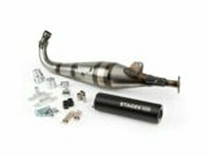 Auspuff Stage6 StreetRace Peugeot 103 SPX Schwarz