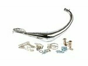 Auspuff (ohne ESD) Stage6 Streetrace chrome Derbi / AM6