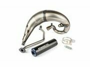 Auspuff Stage6 Streetrace high mount CNC blau / schwarz...