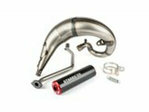 Auspuff Stage6 Streetrace passage CNC rot / schwarz haut...