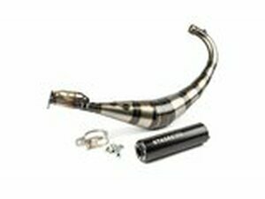 Auspuff Stage6 Streetrace CNC schwarz Derbi / Minarelli AM6