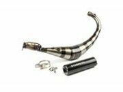 Auspuff Stage6 Streetrace CNC schwarz Derbi / Minarelli AM6