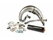 Auspuff Stage6 Streetrace high mount CNC orange / schwarz...