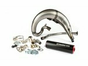 Auspuff Stage6 Streetrace high mount CNC rot / schwarz...